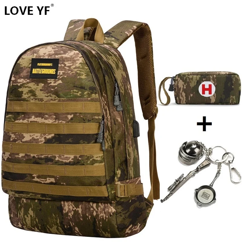сумка женская Камуфляжный рюкзак для мужчин PUBG mochilas многофункциональные