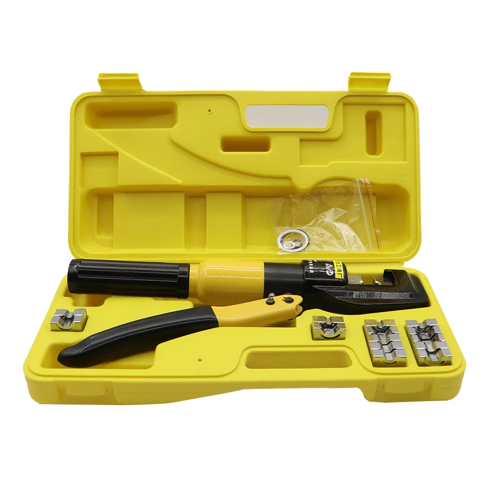 Маленький гидравлический зажим 70 Обжимные Щипцы для кабеля мощный