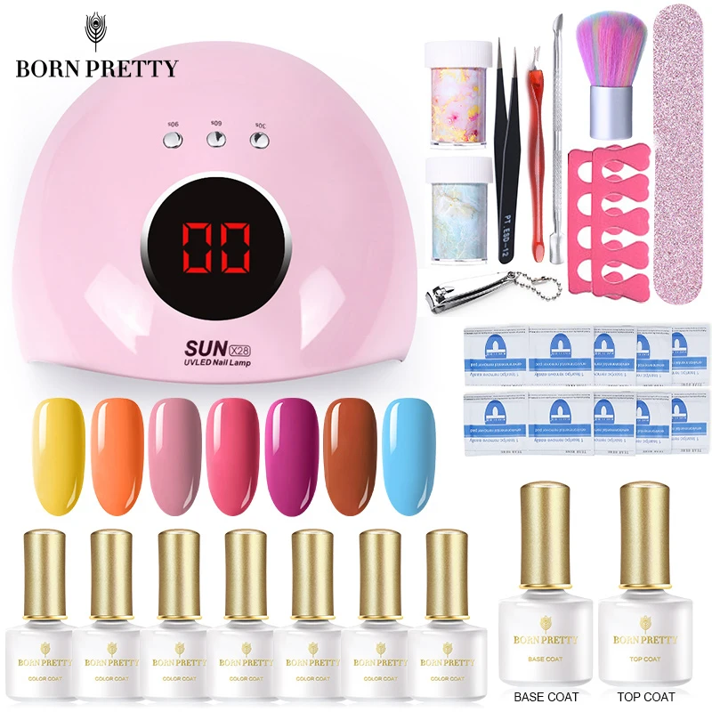 От BORN PRETTY ногтей получить набор УФ светодиодный светильник Сушилка для cо