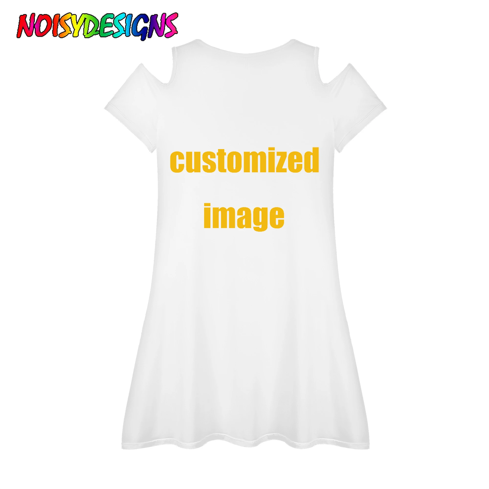 NOISYDESIGNS платья Женские туфли черного цвета с изображением маленькой Дейзи