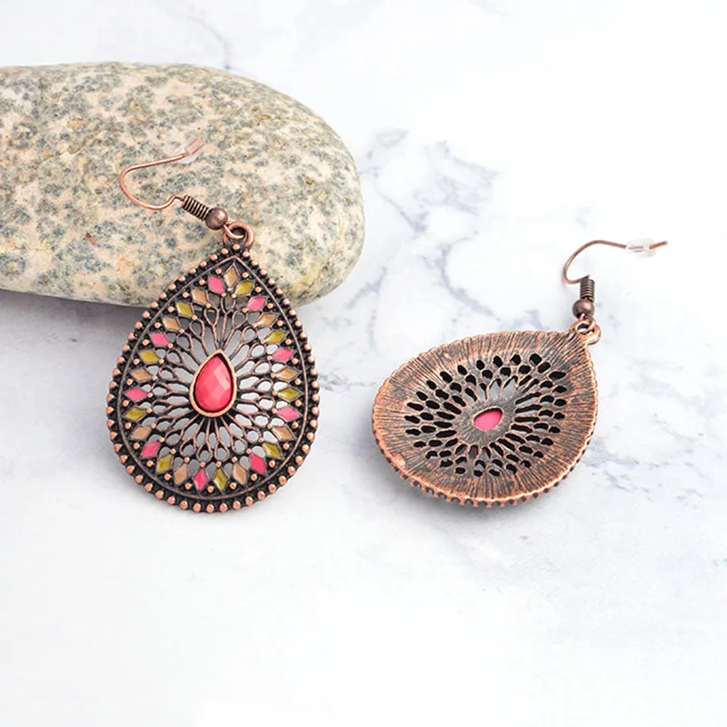 Этнические серьги 2018 для женщин Винтажные висячие богемные | Украшения и