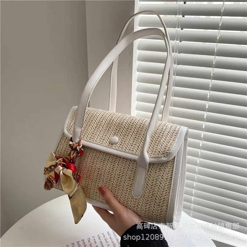 

Brand Ladies Bags Fashion Color Matching Handbags Designer Luxury Women'S Shoulder Bags Casual Shopping Leather Tote Bag XBL719