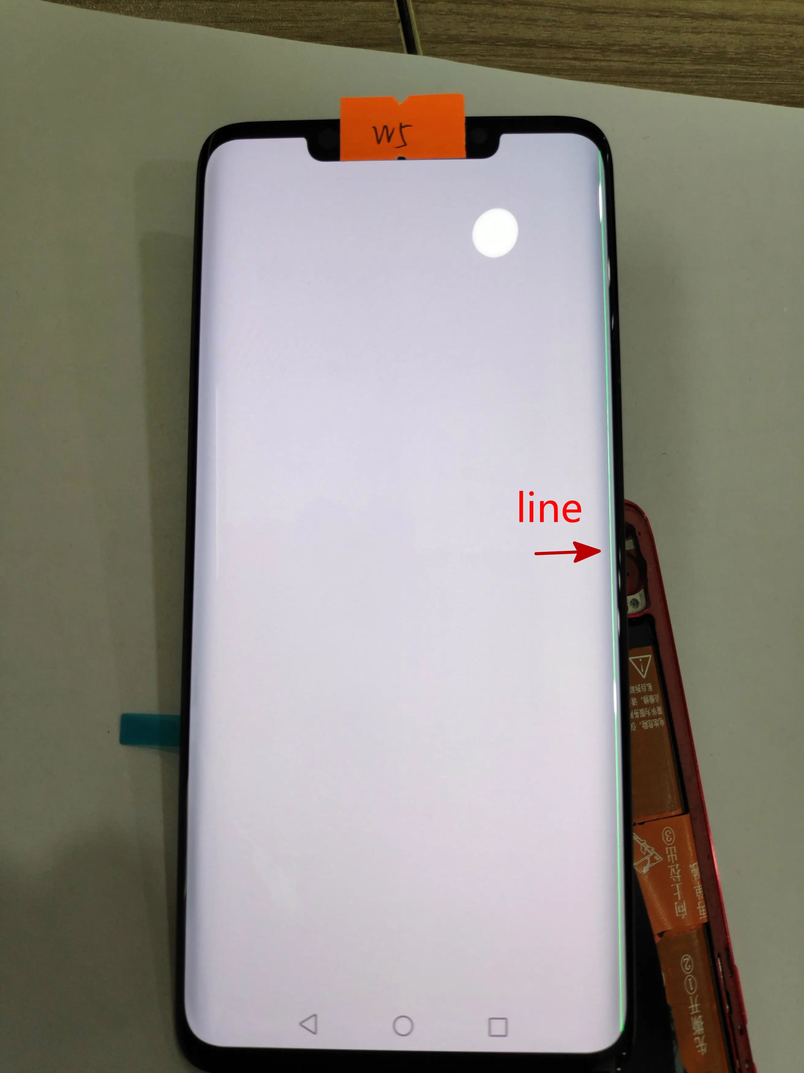 Pantalla LCD para m&oacute;vil, montaje de digitalizador t&aacute;ctil sin huella dactilar, Original, Super AMOLED, para Huawei Mate 20 PRO-4