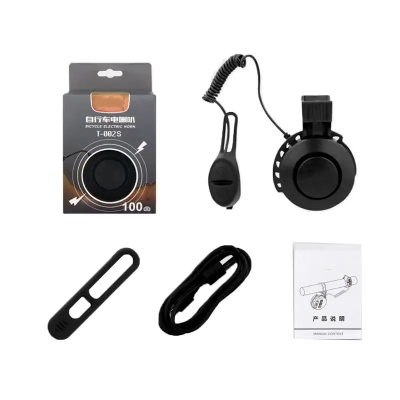 

Звонок велосипедный, 100 дБ, с зарядкой от USB, IP65