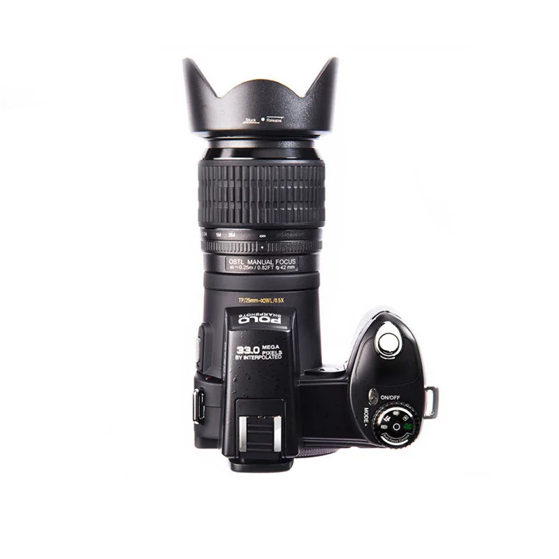 Цифровая камера ELRRICH POLO D7200 + 50-кратный оптический зум HD 33 млн пикселей автофокус