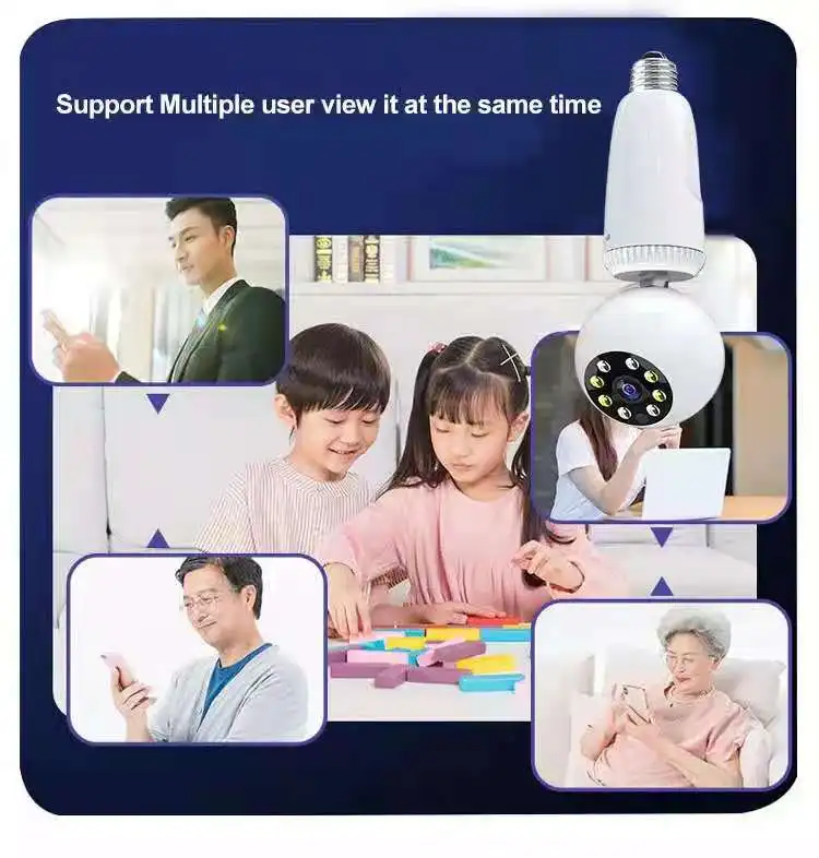2MP 1080P 360 градусов Поворот PTZ WiFi IP-камера AI Humanoid автоматическое отслеживание
