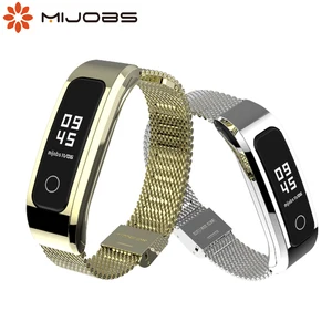 Металлический браслет для Huawei Honor Band 4, ремешок для бега, аксессуары для часов