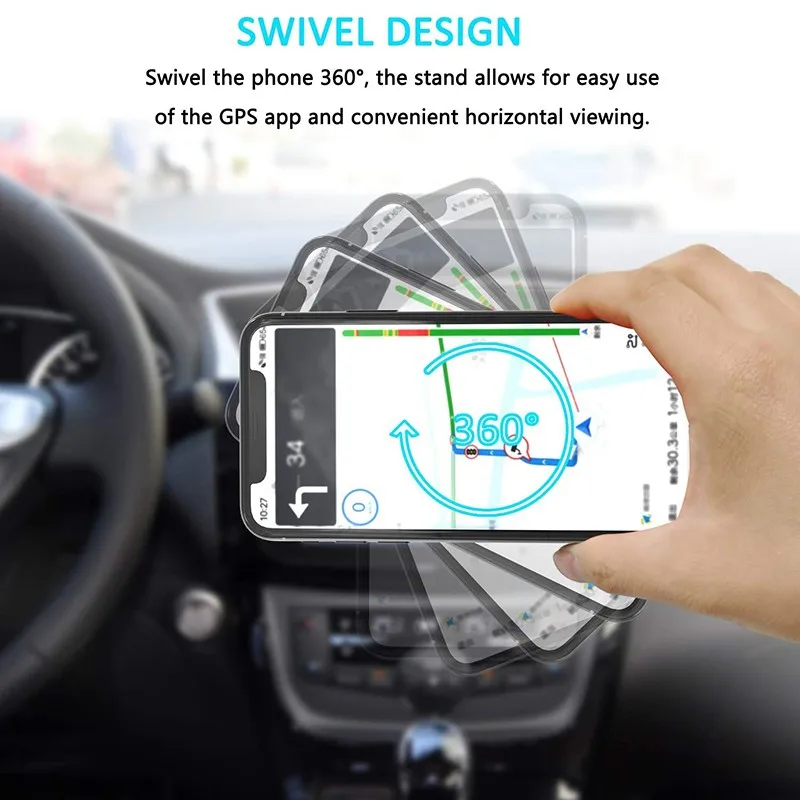 

Magnetic Suction Car Phone Holder Universal Air Outlet Metal Magnetic Universal Car Mobile Phone Navigation Car Holder