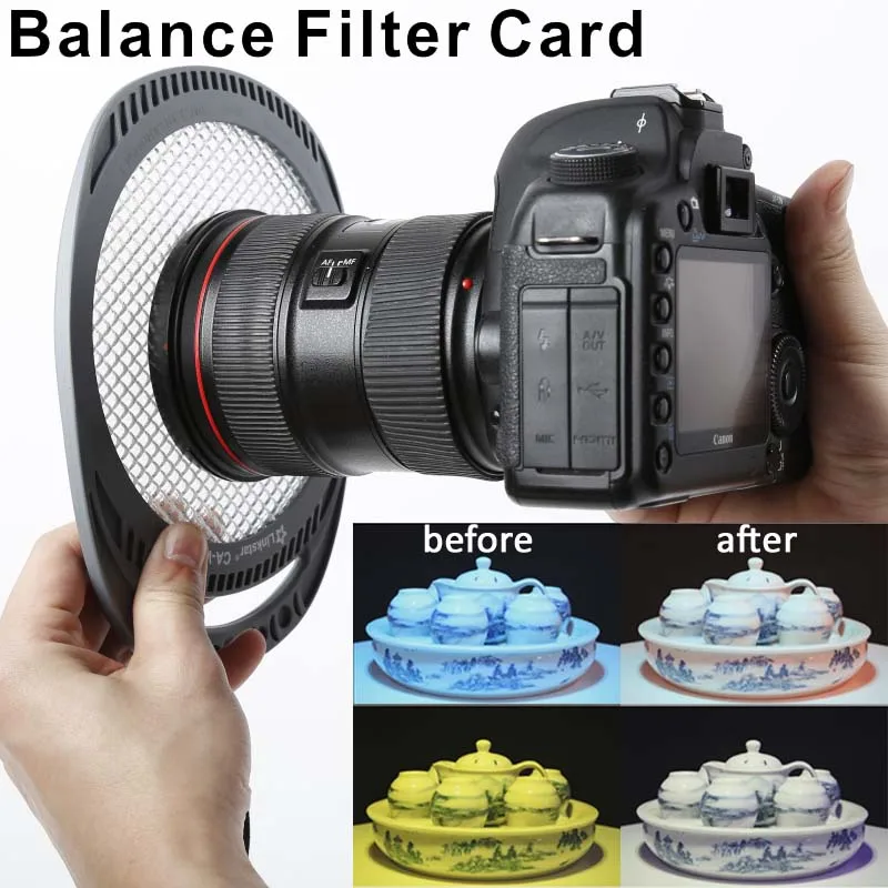 White Balance Filter Card an ideal partner for digital photography and video recording