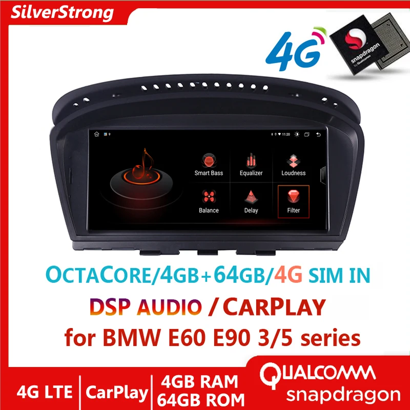 

Устройство, док-станция Qualcomm 8-core, 4 Гб + 64G Встроенный 4 аппарат не привязан к оператору сотовой связи Carplar GPS Android 10 Автомобильный мультимедийн...