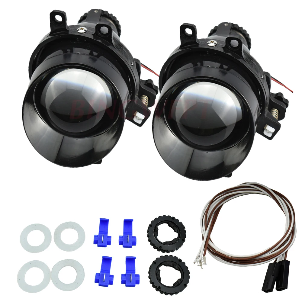 

2pcs Super bright Lens Fog Lights Assembly Xenon LED Fog Lights For Corolla Verso Camry RAV 4 Yaris Verso S Avensis