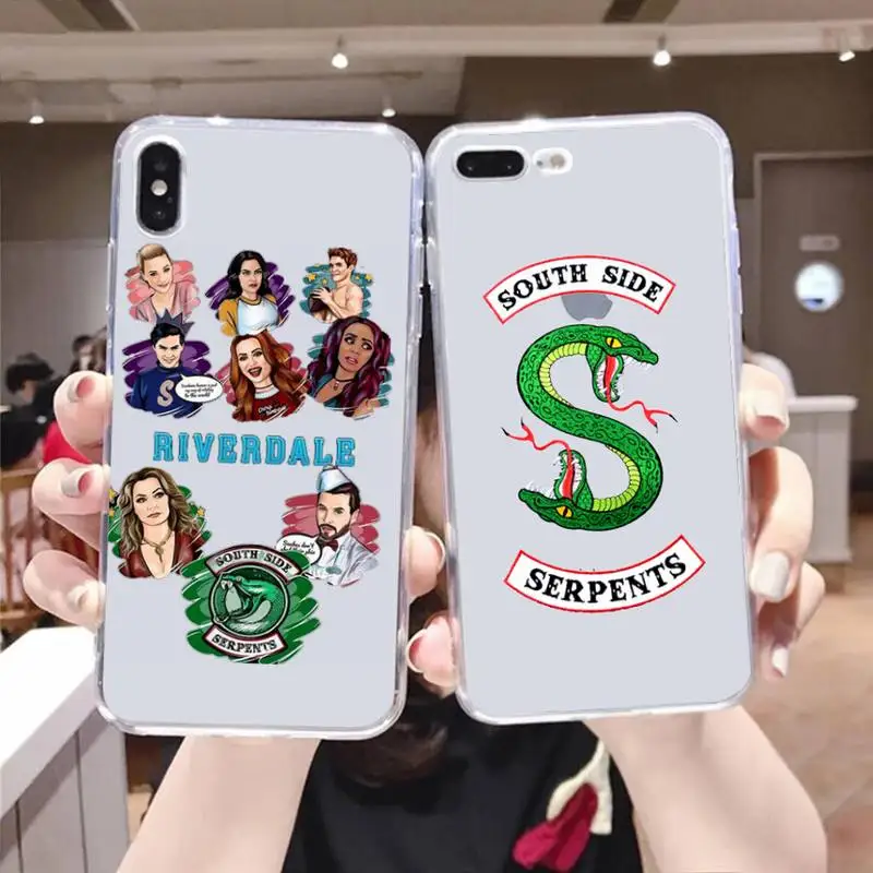 

Riverdale TV Series Cole Sprouse Phone Case For Iphone 12 11 7 8 Pro Mini XS Max Xr X PLUS Transparent Coque Fundas Cover