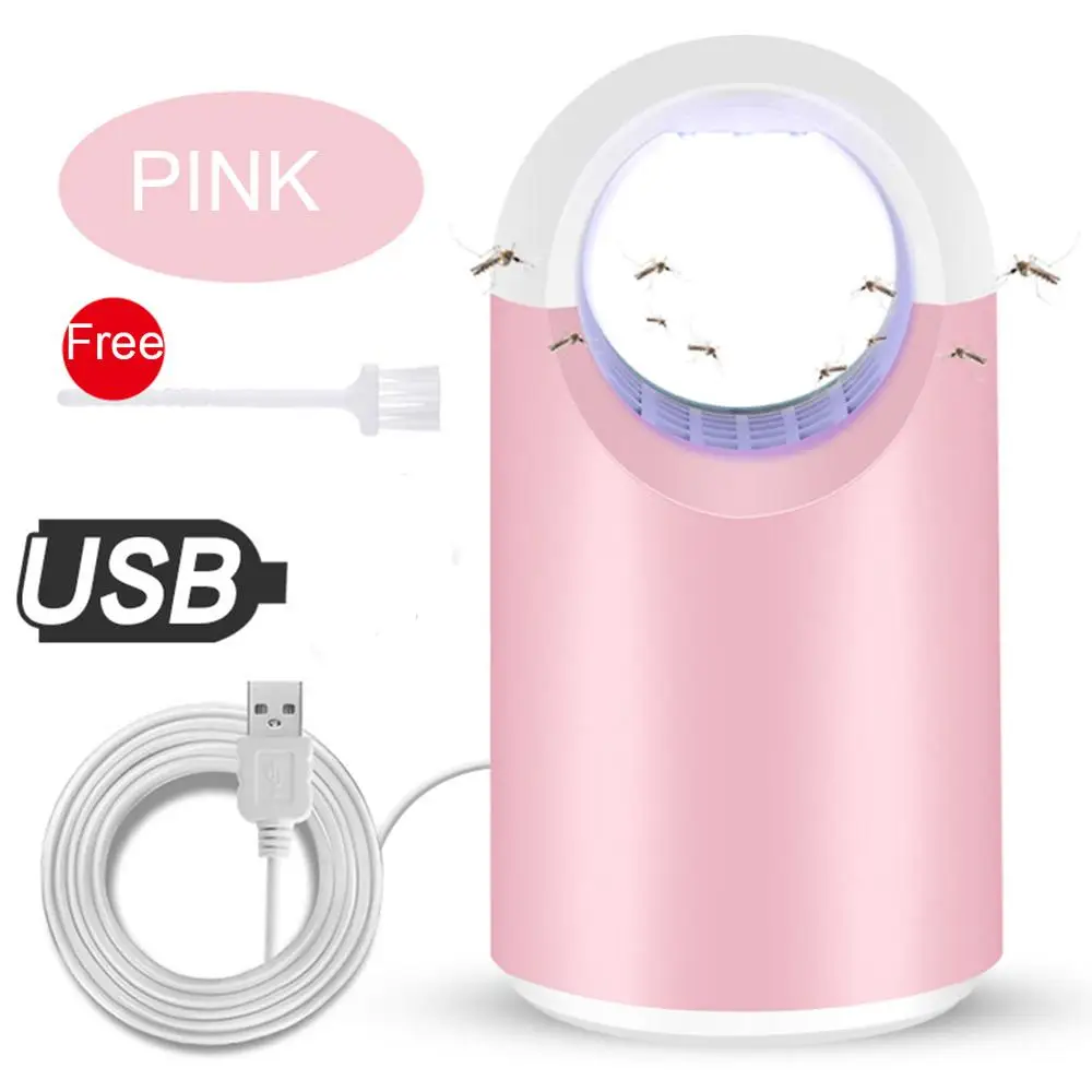 Настольный USB Электрический вентилятор светодиодный УФ лампа светильник ловушка