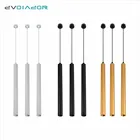 Подвесной светильник в скандинавском стиле, длинная трубка, подвесной кухонный светильник, белый, черный, золотой, регулируемый, для дома, столовой, светильник