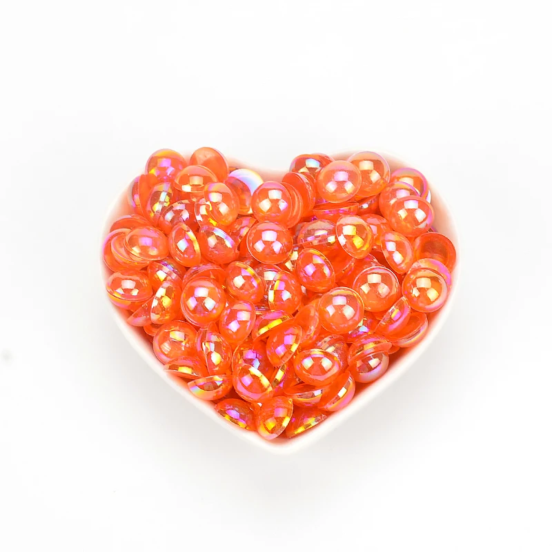 100 шт. Имитация кошачьего глаза плоские круглые бусины 10 мм натуральный опал