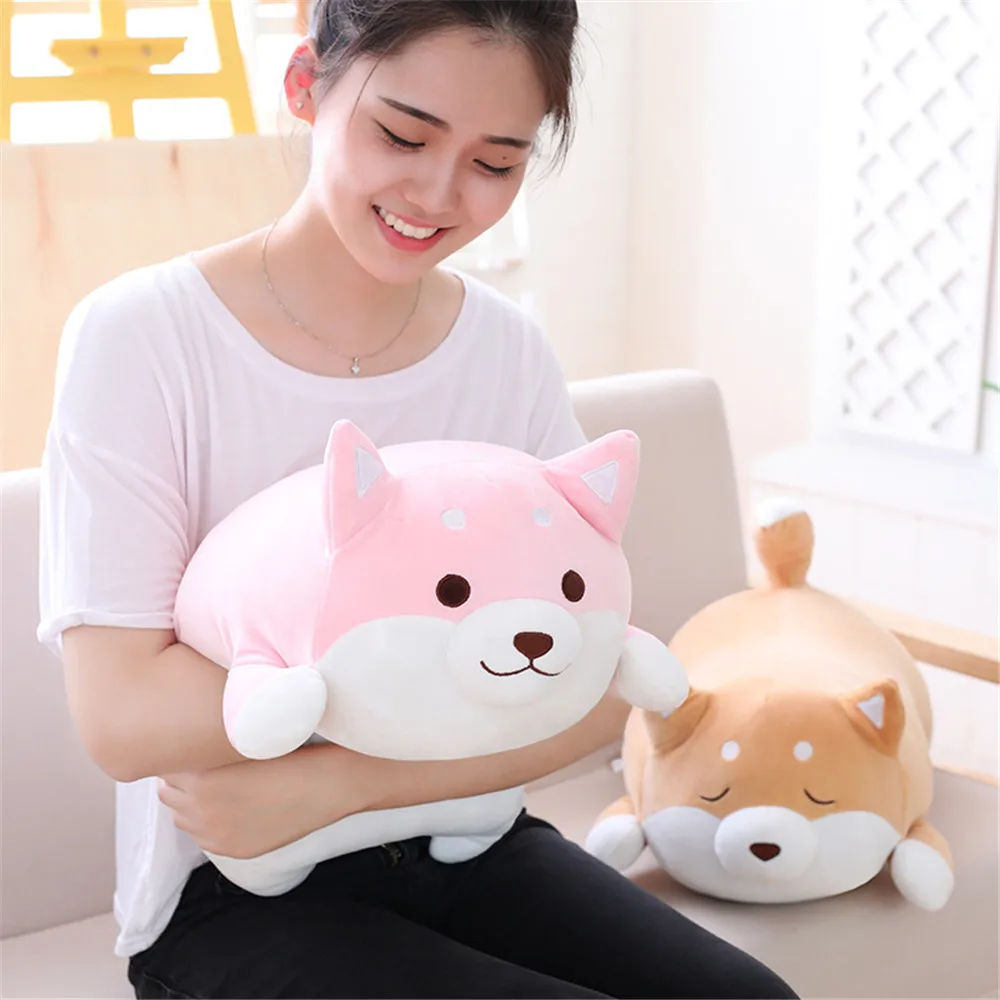 

36/55 Cute Fat Shiba Inu Dog Plush Toy Stuffed Soft Kawaii Animal Cartoon Pillow Lovely Gift for Kids Baby Children Good Quality