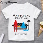 Очень странные дела для девочек футболка с коротким рукавом с изображением мультгероев, забавные alt милые abbigliamento bambina юбка футболка детский топ-футболка с коротким рукавом с изображением для маленьких мальчиков