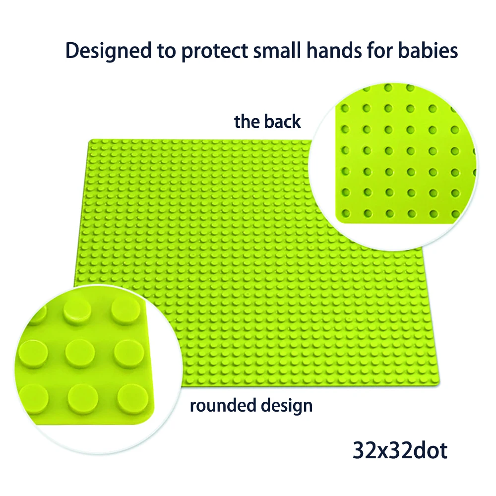 Базовая пластина большого размера 32x32 точки основание Нижняя для фигуры сделай