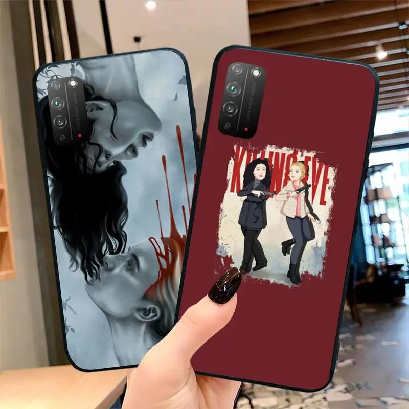 Популярные сериалы убийства Ева черный мягкий термополиуретановый Чехол для