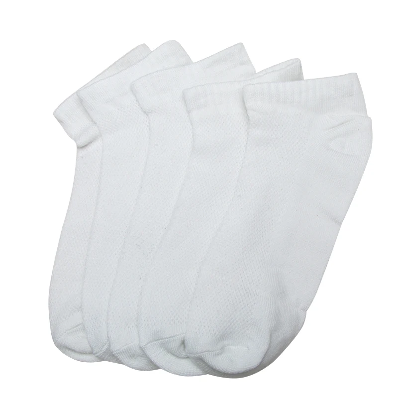 Носки мужские сетчатые 10 шт. = 5 пар тонкие дышащие короткие невидимые летние