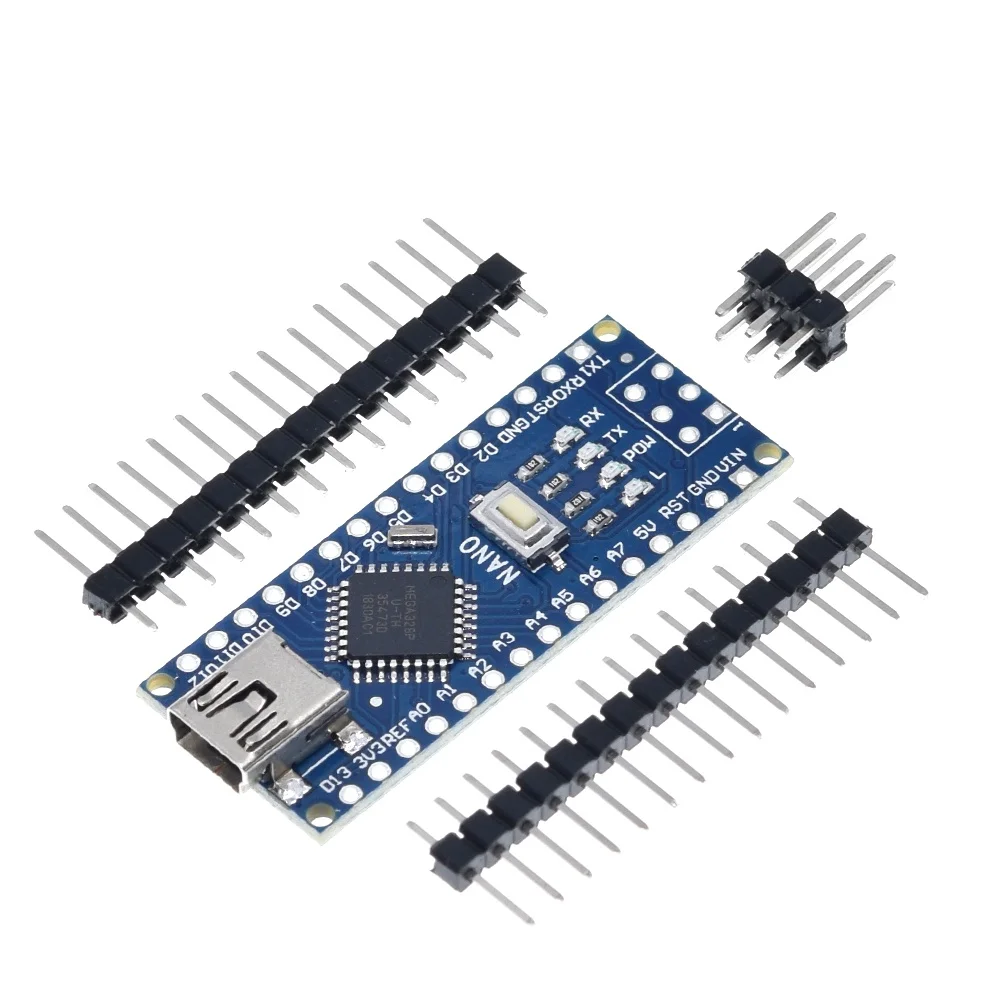 Контроллер драйвера arduino nano V3.0 с Загрузчиком совместимый atmega328P ch340 Mini USB кабель