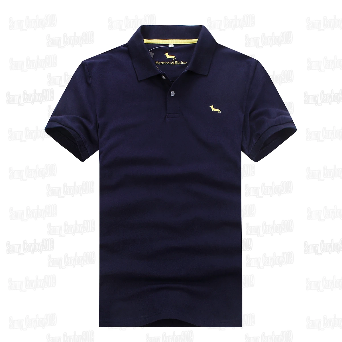 Новое поло Harmont blaine homme, однотонное, простое, модное, для отдыха, стильное, хорошее, фабричное, хлопковое, Мужское поло, хорошее качество, большие размеры до 3XL