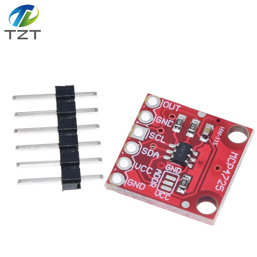 5 шт./лот MCP4725 I2C DAC плата разработки модуля прерывания|development board|dac boardboard development |