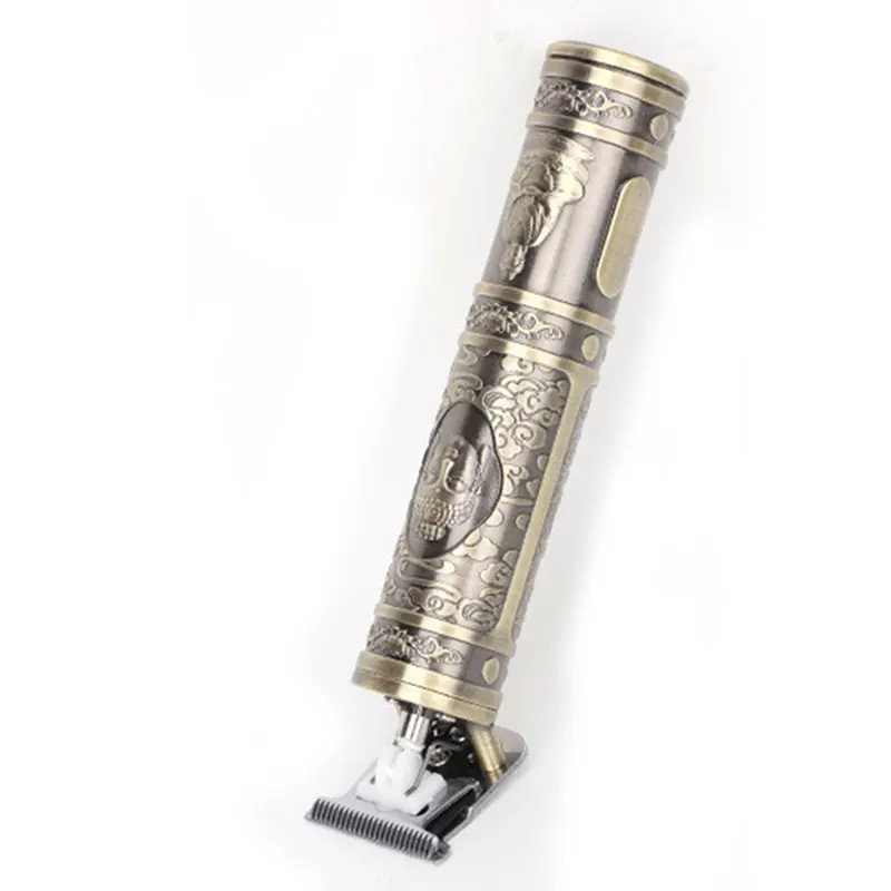 

Electric Pro T-outliner Trimmer Men Hair Clipper Carving Carbon Fiber Metal Powerful STTX889