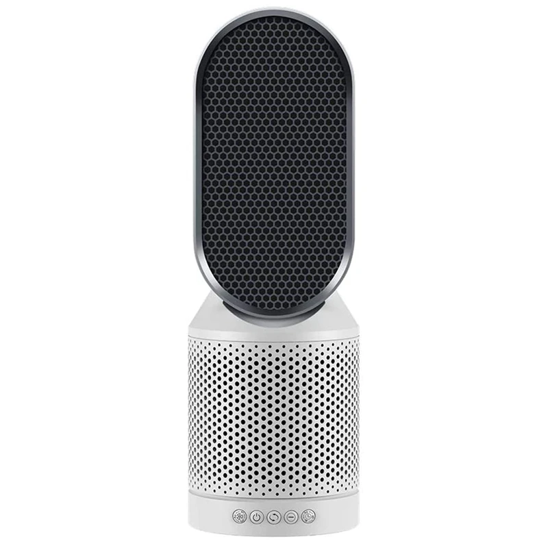 

Home Air Purifiers with Time,Desktop Air Purifier with Oscillating Dual Fans( 3 Speeds) for Smoke,Office,Bedroom EU Plug