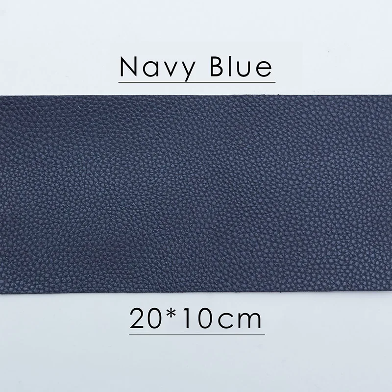 dark blue 15 цветов самоклеющиеся нашивки из искусственной кожи свободный крой DIY стикер для одежды ремонт кожаный диван-кровать в машине кожаная сумка Украшение кровати - Цвет: dark blue