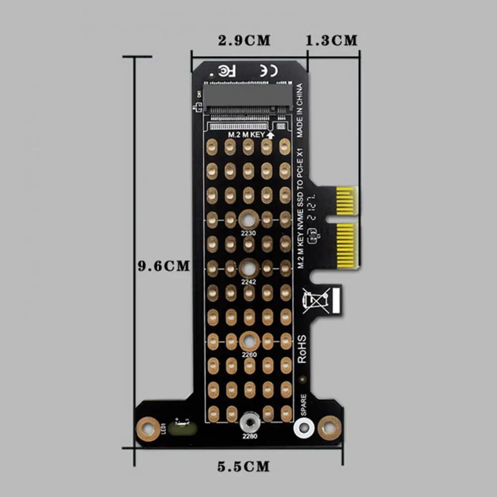Плата расширения M.2 NVME SSD для профессионального компьютера PCIE3.0 GEN3 | Компьютеры и