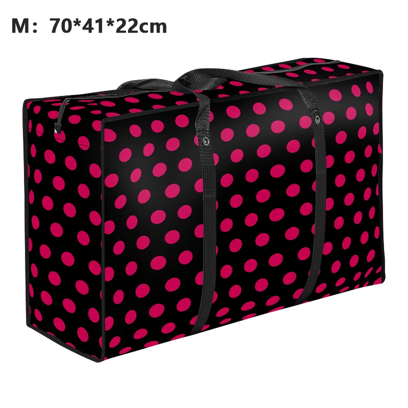 7M 70x41x22cm Большая сумка для путешествий, большая тканая сумка для путешествий, сумка для сортировки одежды из водонепроницаемой пленки, Большая вместительная сумка для доставки - Цвет: 7M 70x41x22cm