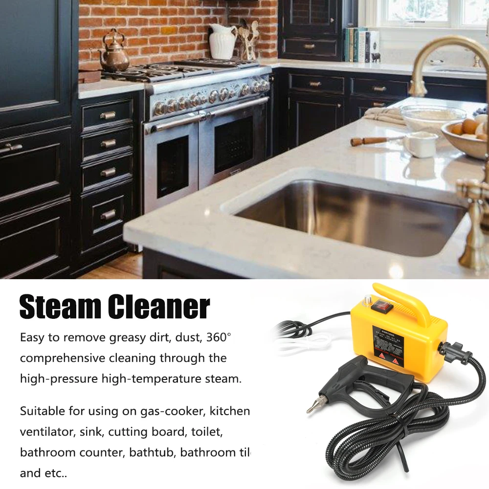 100-130  High Temperature High Pressure Steam Cleaner Handheld Cleaning Machine for Air Conditioner Car Kitchen Ventilator Floor