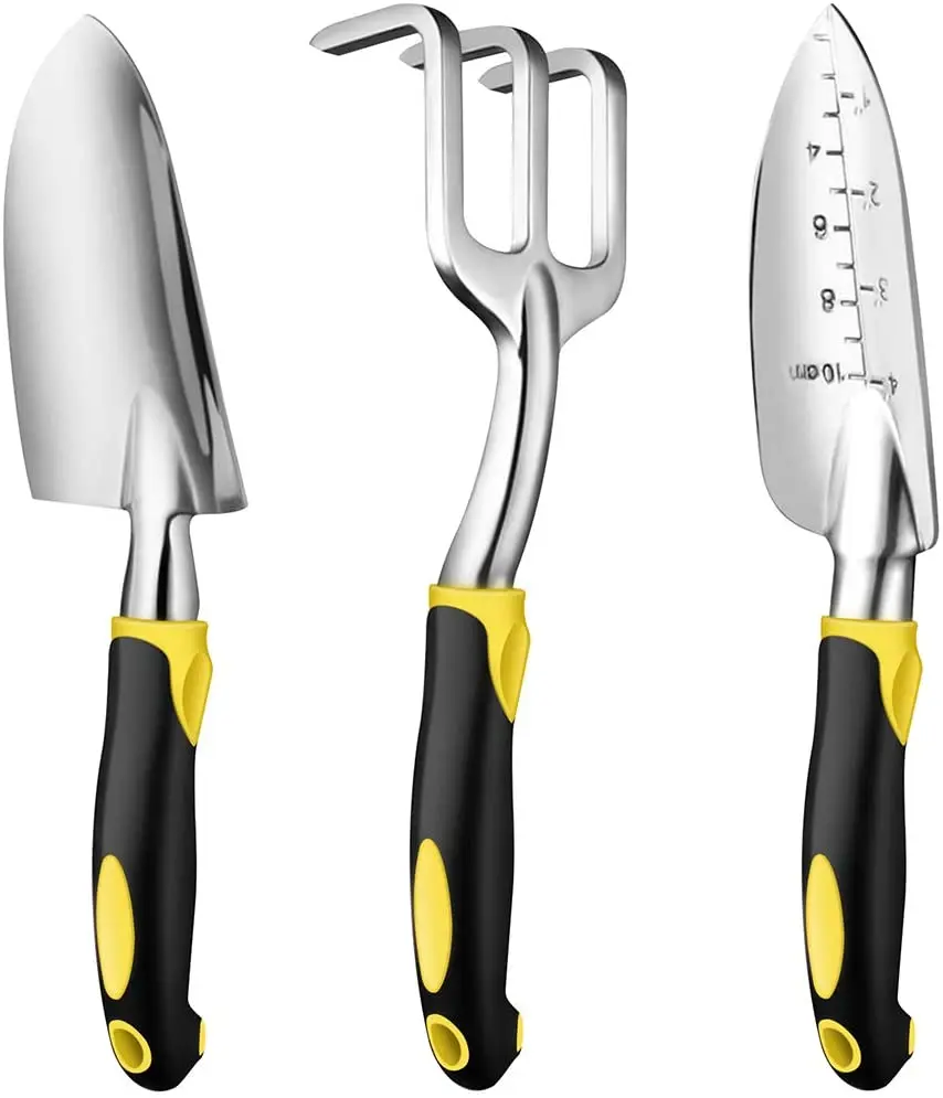 Мастерок для пересадки из литого алюминия Набор садовых инструментов 3 шт. 12