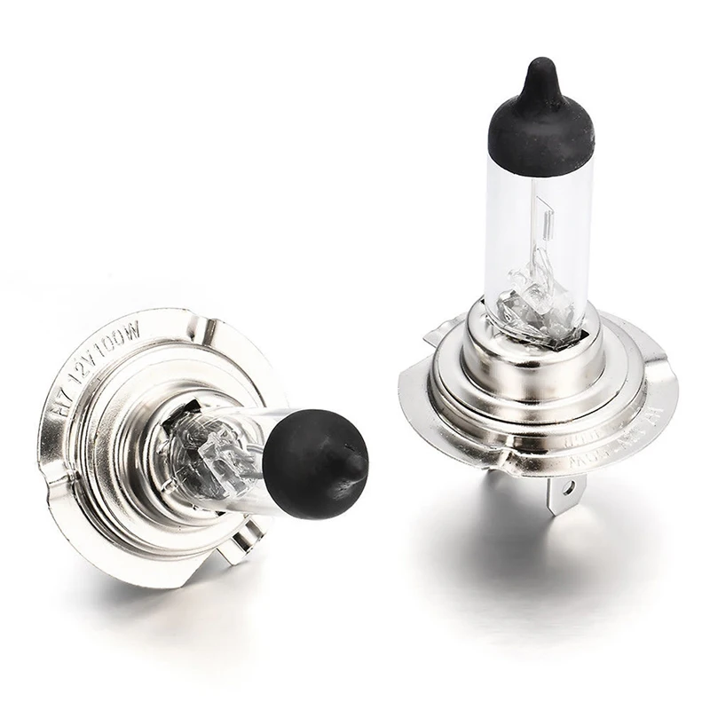 

Ксеноновая лампа H7, сменная лампа для автомобильной фары, кварцевое стекло, 2 шт. или 4 шт., 12 В, 100 Вт, ксеноновая, темно-синяя, 6000K, супербелая