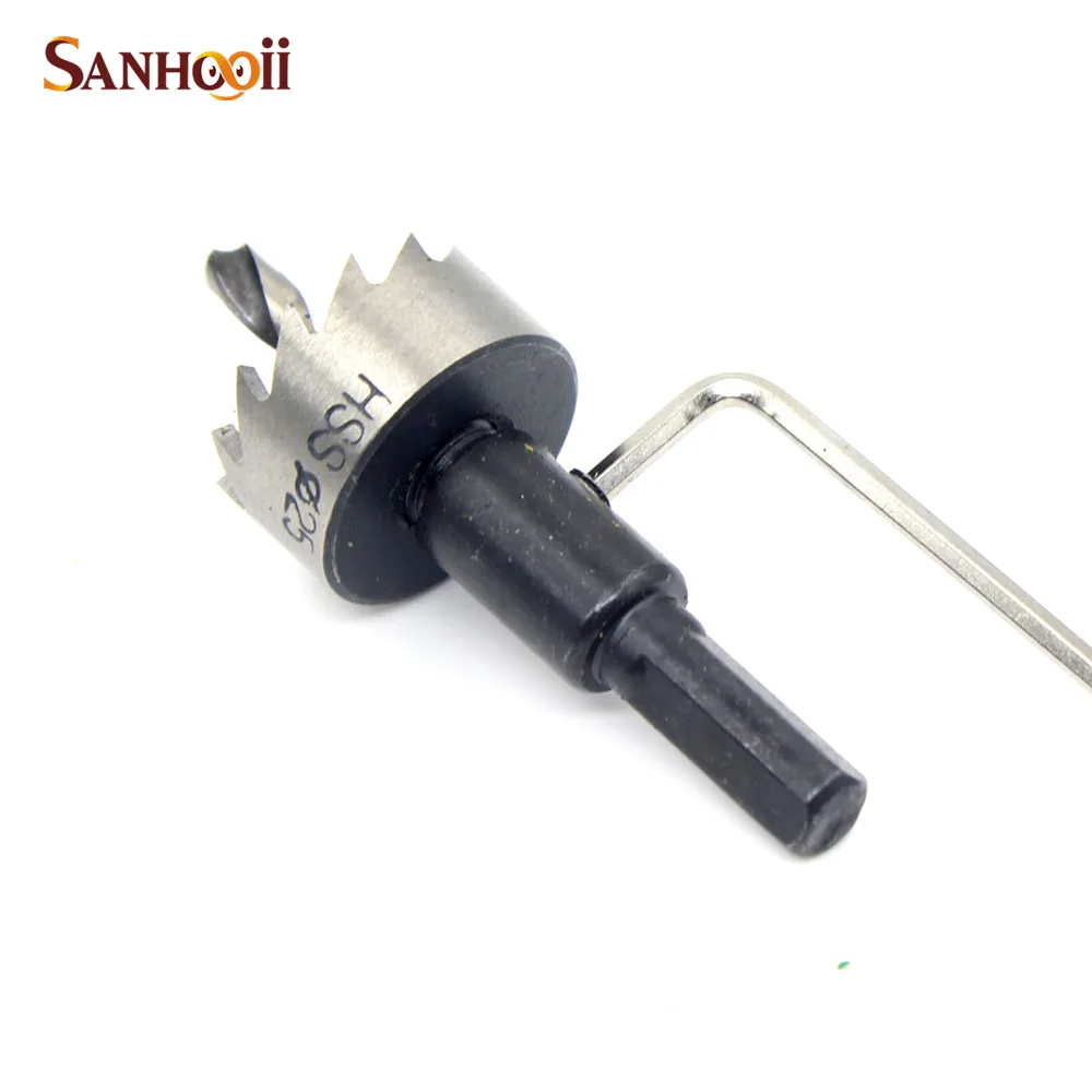 Набор корончатых сверел из быстрорежущей стали 5 шт. набор сверл режущий