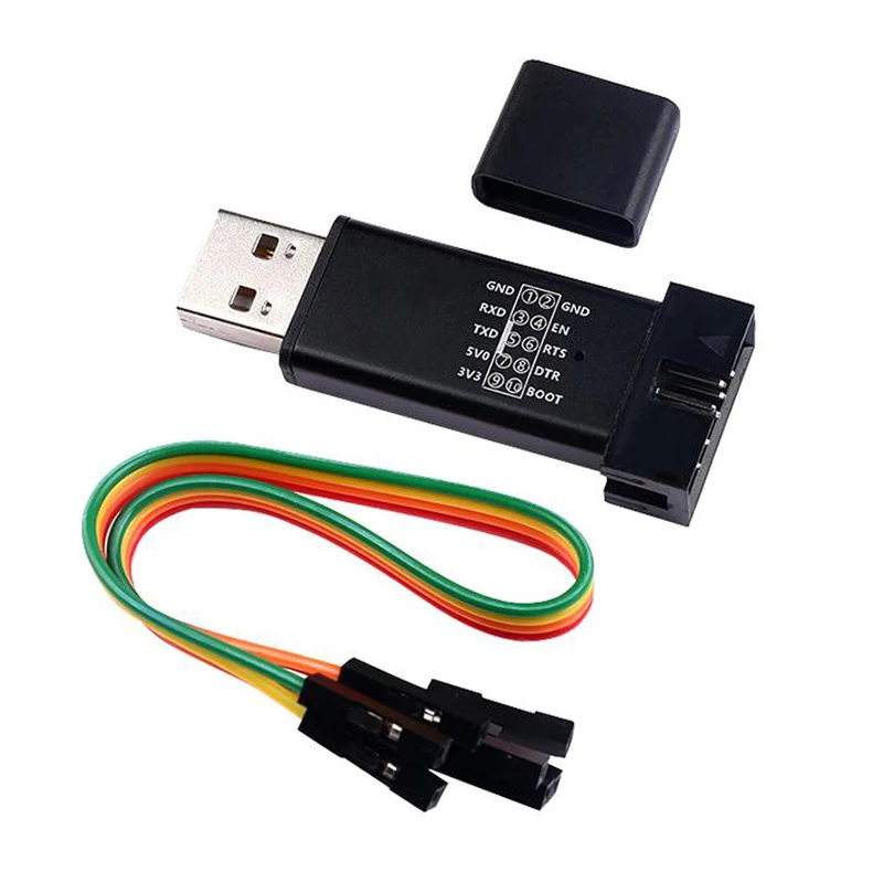 Программатор ST LINK Stlink V2 Mini, STM8, STM32, с крышкой, кабель DuPont, ST Link V2, 1 комплект Программатор ST LINK Stlink V2 Mini, STM8, STM32, с крышкой, кабель DuPont, ST Link V2, 1 комплект
