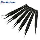 Щипцы из нержавеющей стали для бровей, пинцет для бровей и ресниц, антистатический набор инструментов для ремонта и обслуживания, инструмент для моделирования, ручные инструменты