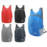 20l lightweight portable backpack waterproof polyester bag breathable travel outdoor sport travel storage bag for women men