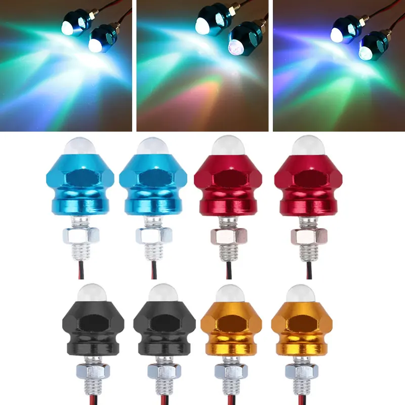 Сигнальная лампа световой индикатор суперъяркая для номерного знака мотоциклов