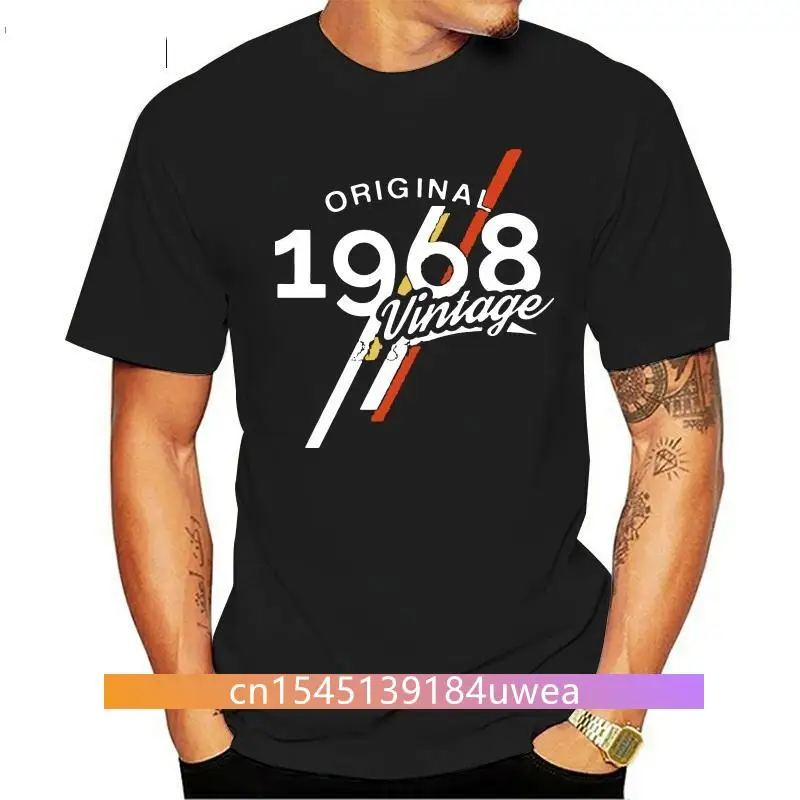 

2018 Vintage 1968 Classic 50 years old birthday T shirt men 50th birthday T-shirt father day present Comfortable Tee Shirt