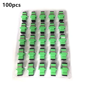 SC APC соединитель SC APC волоконный адаптер Simplex одномодовый Новый горячий разделенный телекоммуникационный Тип SCAPC оптоволоконный соединитель