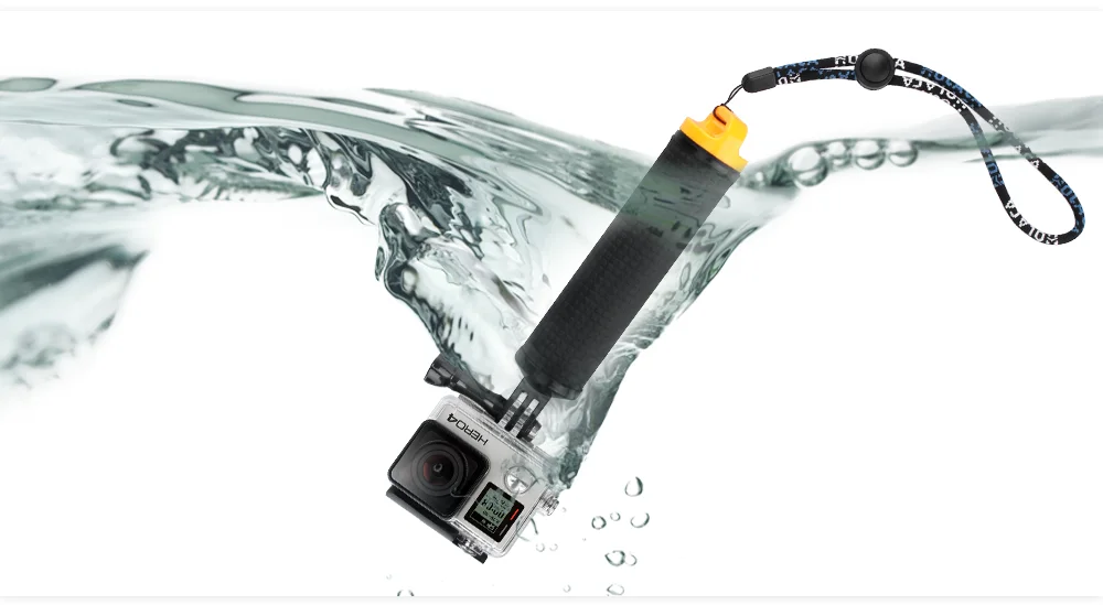 Vamson для Gopro аксессуары Floaty Bobber ручной монопод ручка селфи палка для Go Pro Hero 7 6 5 для Dji Action 4K VP418