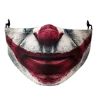 Смешные маски-Тролль-Джокер для женщин, модные маски для взрослых клоуна для Хэллоуина, косплевечерние, многоразовые моющиеся мужские пылезащитные маски для лица