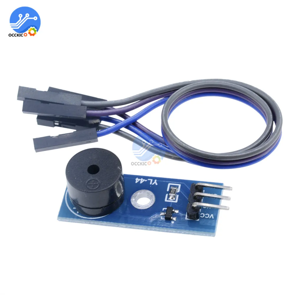 Пассивный зуммер модуль сигнализации датчик сигнала для Arduino Smart Car 3 V-5V I/O