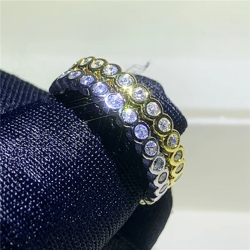 Женское кольцо ручной работы из серебра 925 пробы с фианитом|Кольца| |