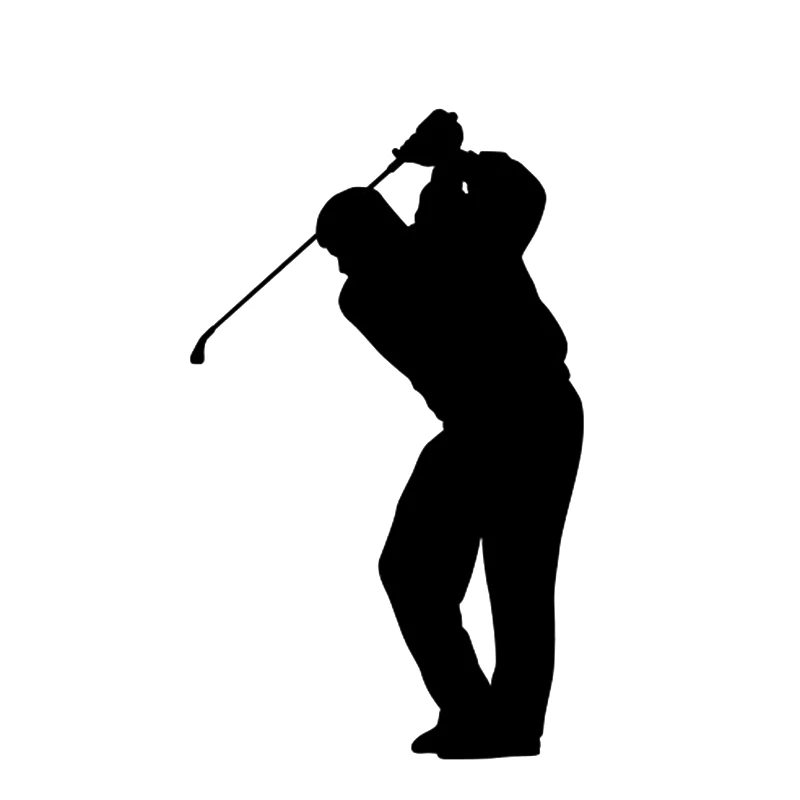 

17*10.3cm Diving Golf Vinyl Decal jdm car sticker Funny Window Bumper Novelty JDM Drift car stickers and decals funny