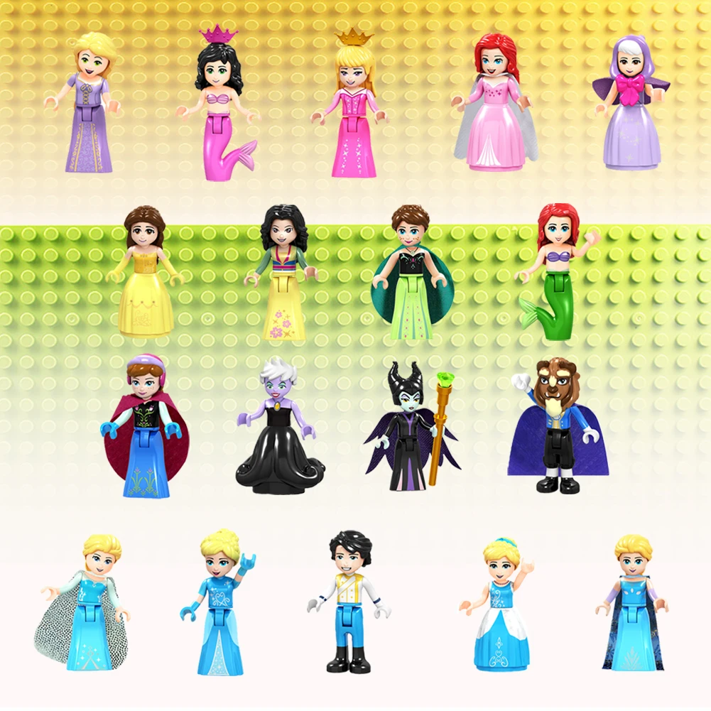 Пластины основания для кирпичей цвета доска DIY принцесса Оливия Мия Kate Стефани