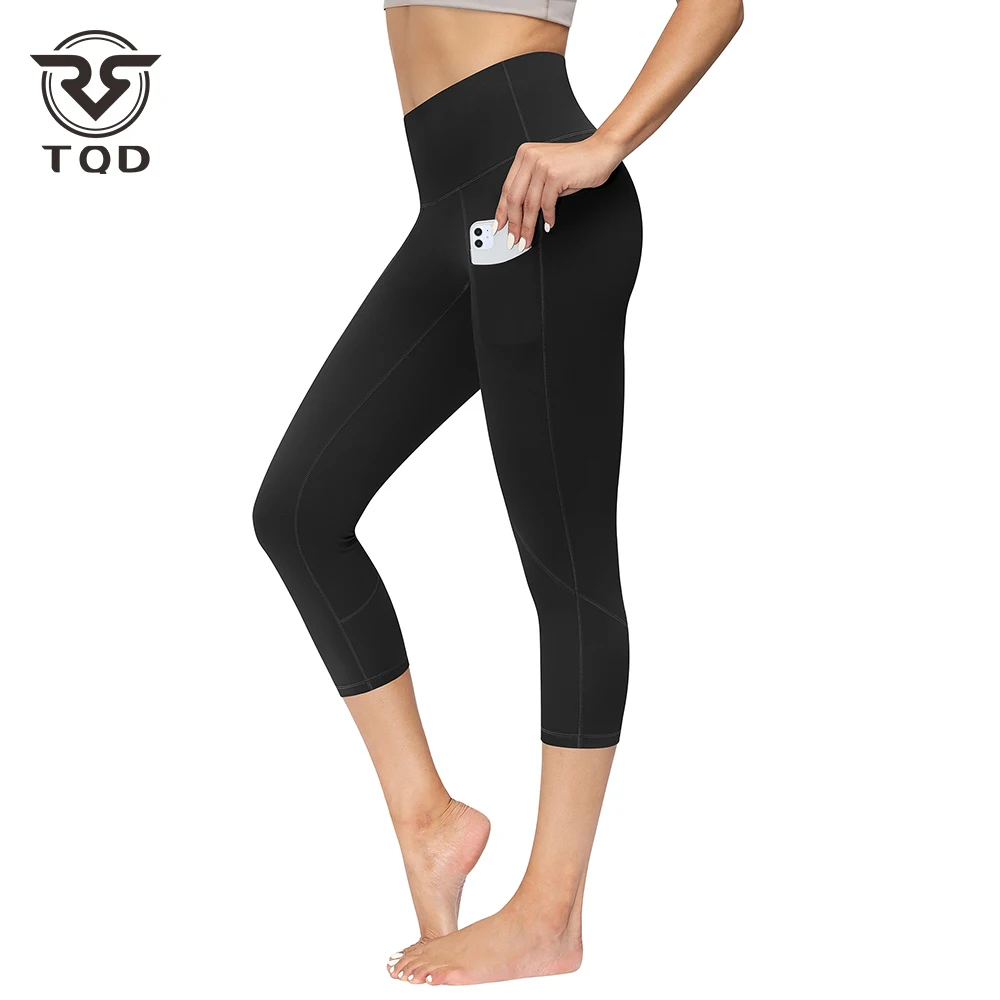 

TQD женские брюки для йоги Высокая талия Бесшовные Леггинсы Колготки пуш-ап Спорт Бег эластичные тренажерный зал Фитнес энергии