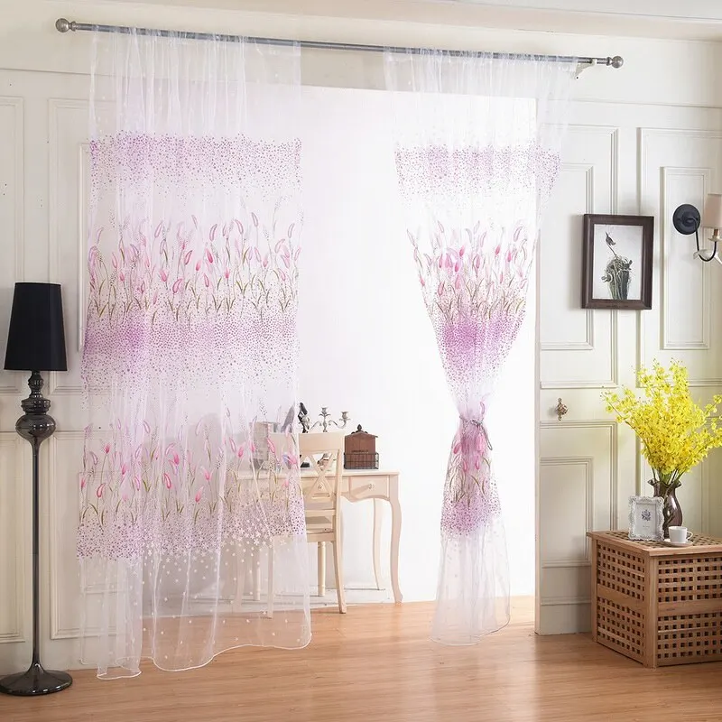 ДИДИХУ Шторы на окно из прозрачной фатины для спальни, гостиной, балкона, кухни, надпись на шторе под солнцезащитой, домашний текстиль.